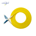Cable de conexión de fibra óptica de un solo color de cable de modo simple de 3,0 mm de LC